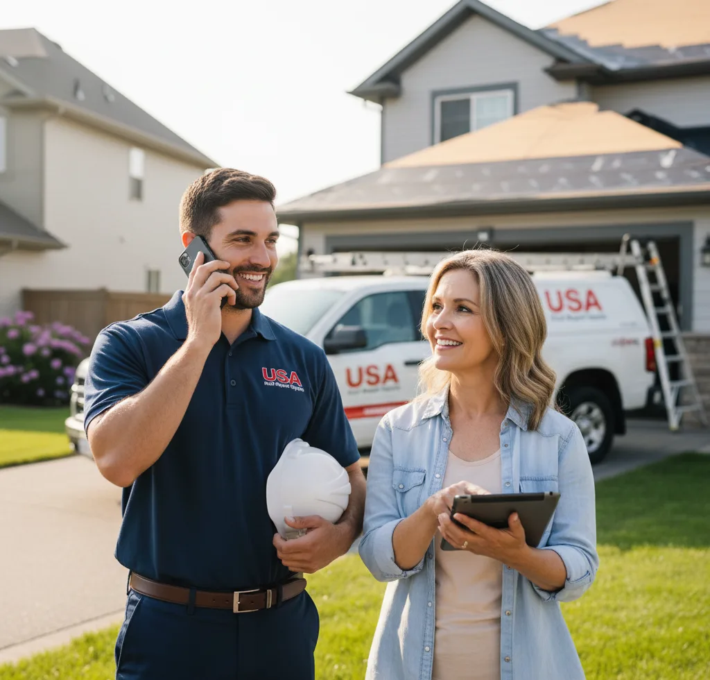 USA Roof Repair Experts customer support in Middleton